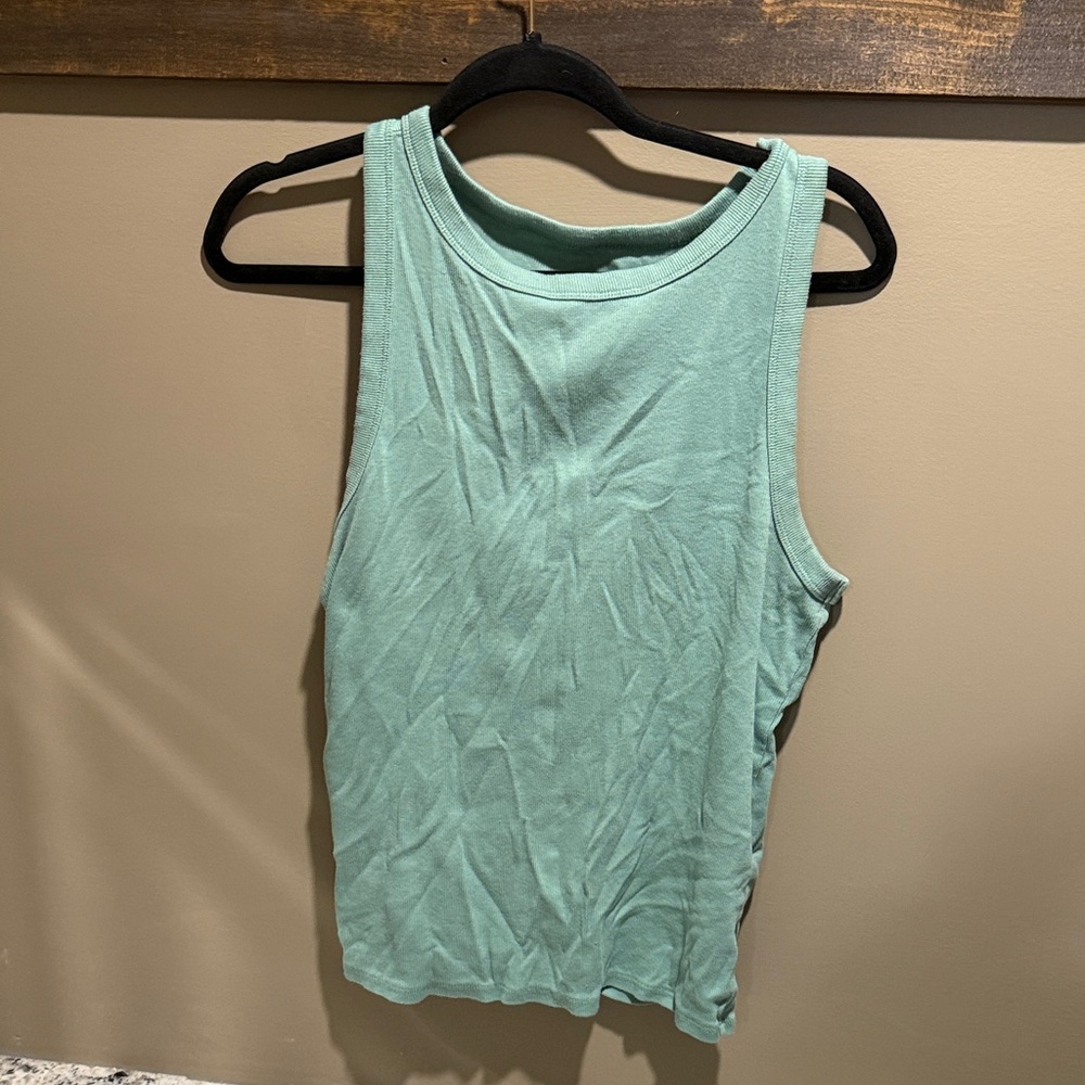 a new day Mint Green Tank Top